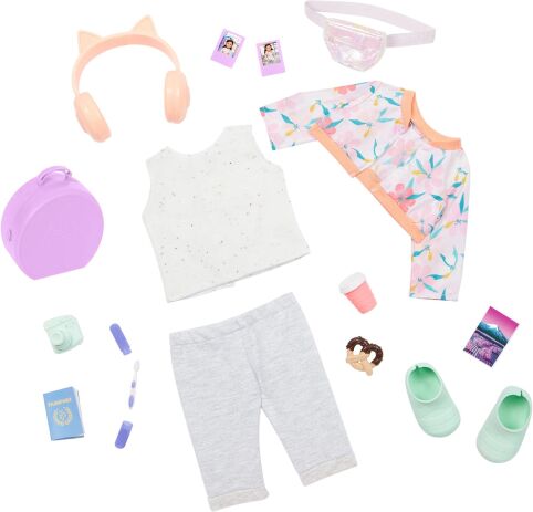 Our Generation Κούκλα Reese With Book Traveler (BD31421Z) (2)