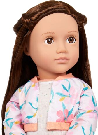 Our Generation Κούκλα Reese With Book Traveler (BD31421Z) (4)