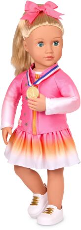 Our Generation Κούκλα Indy With Gymnastics Accessories (BD31585Z) (2)