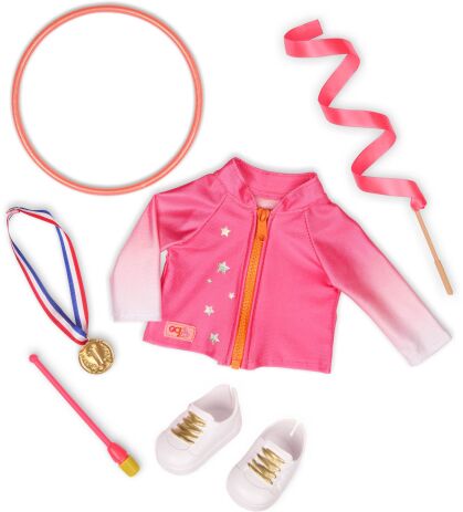 Our Generation Κούκλα Indy With Gymnastics Accessories (BD31585Z) (4)
