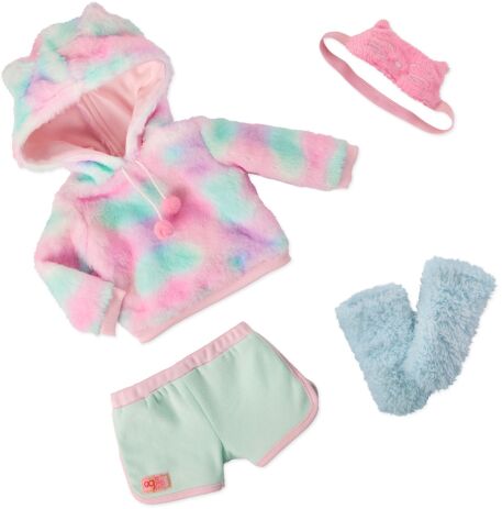 Our Generation Κούκλα Mandy With Cat Pijama (BD31592Z) (4)