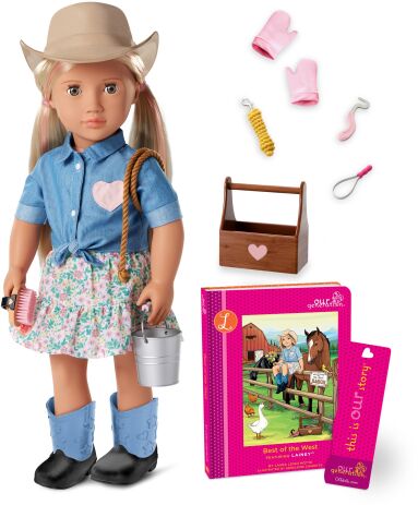 Our Generation Κούκλα Deluxe Lainey With Book (BD31594Z) (0)