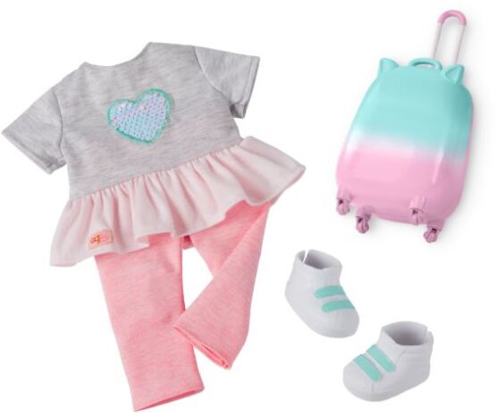 Our Generation Κούκλα Linzi With Accessories Traveler (BD31709Z) (3)
