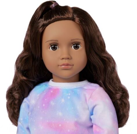 Our Generation Κούκλα Carmen With Rainbow Pijama & Star Pillow (BD31711Z) (4)