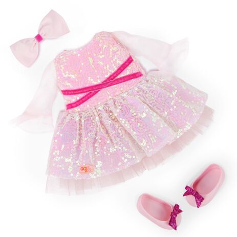 Our Generation Κούκλα Katia With Sequin Dress (BD31717Z) (4)