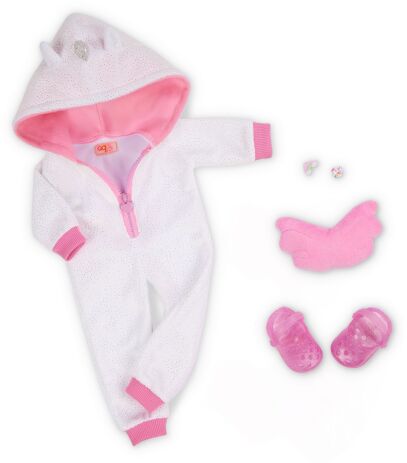 Our Generation Κούκλα Lilian With Unicorn Pijama (BD31719Z) (5)