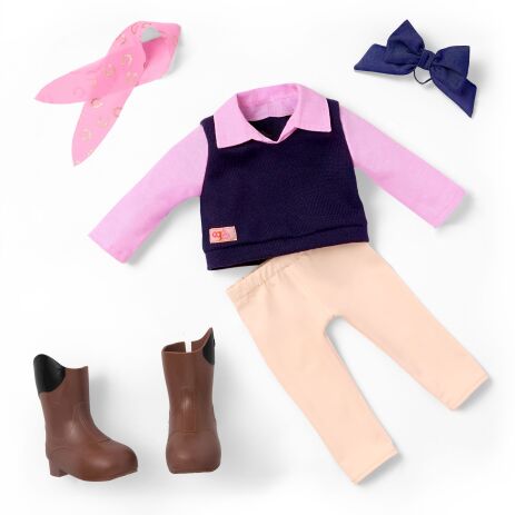 Our Generation Κούκλα Presley With Riding Outfit (BD31734Z) (4)