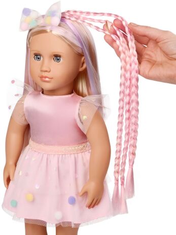 Our Generation Κούκλα Amara Hairplay With Party Outfit (BD31759Z) (3)