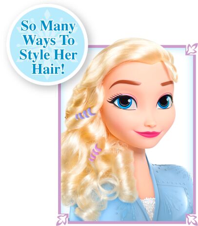 Jpl Disney Frozen II Elsa Κεφάλι Ομορφιάς & Αξεσουάρ (32806) (5)