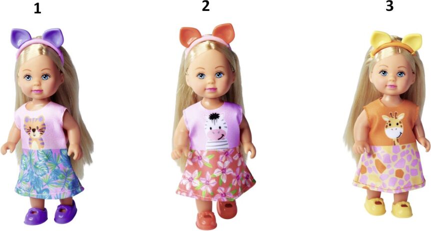 Simba Evi Love-Κούκλα 12cm-3 Σχέδια (105733623) (1)