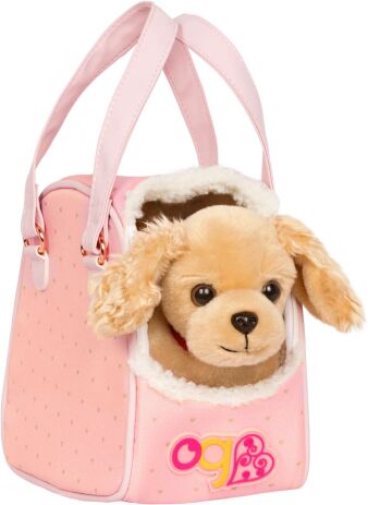 Our Generation Λούτρινο Σκυλάκι Cocker Spaniel 6'' Με Τσάντα Μεταφοράς & Αξεσουάρ (BD35182Z) (1)