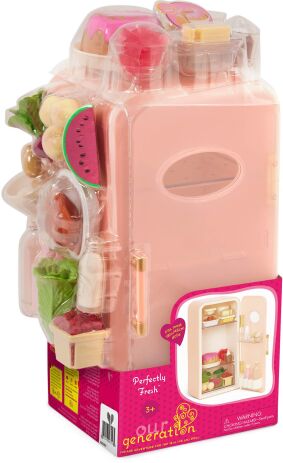 Our Generation Mini Ψυγείο With Groceries (BD35260Z) (1)