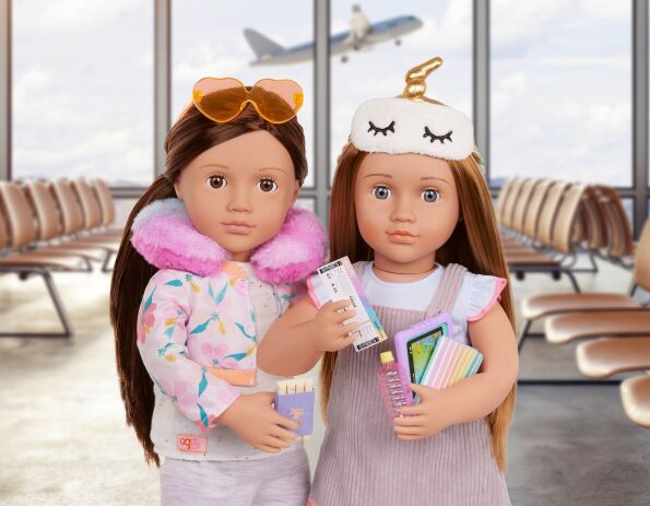 Our Generation Deluxe Σετ Rainbow Luggage (BD35345Z) (5)