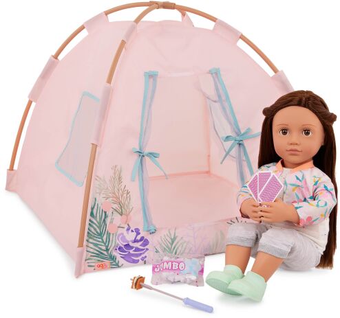 Our Generation Σετ Caming Tent With Accessories (BD35427) (2)