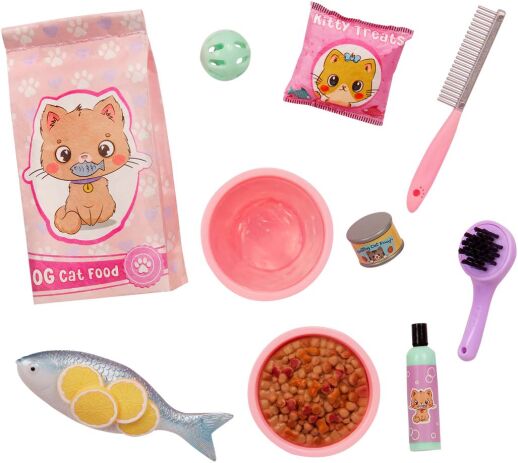 Our Generation Σετ Αξεσουάρ Γάτας Feline Fabulous (BD35442Z) (3)