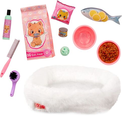 Our Generation Σετ Αξεσουάρ Γάτας Feline Fabulous (BD35442Z) (5)