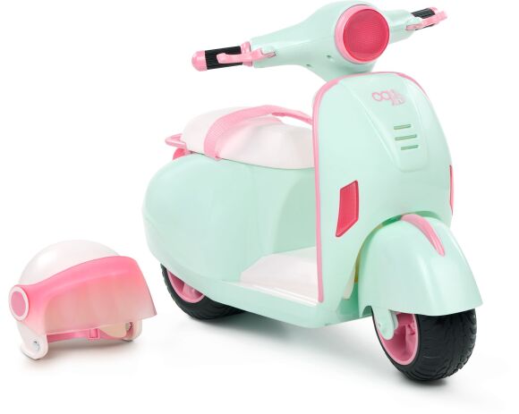 Our Generation Scooter With helmet Light Aqua (BD35585Z) (0)