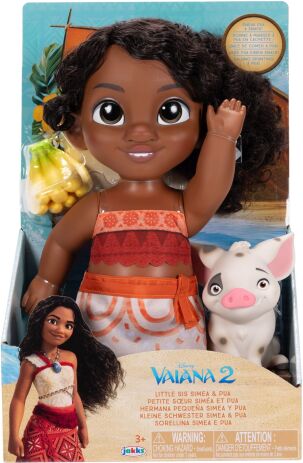 Jakks Pacific Disney Vaina Κούκλα Simea With Pua (237564-VAI) (1)