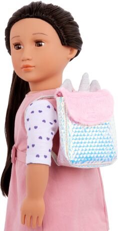 Our Generation Mini Back Bag With Suprise Accesories-6 Σχέδια (BD41161G) (7)