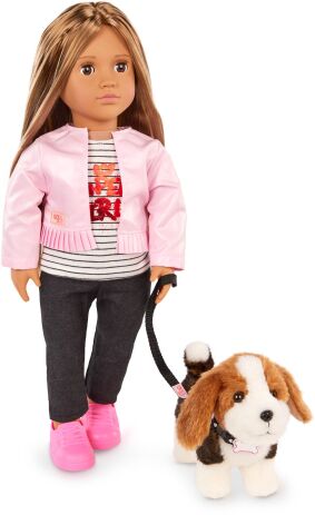 Our Generation Λούτρινο Σκυλάκι-6 Σχέδια (BD41168G) (6)