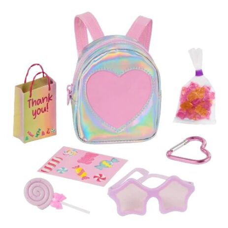 Our Generation Mini Backpack Party With Surprise Accessories-6 Σχέδια-1Τμχ (BD41180GZ) (6)