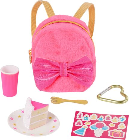 Our Generation Mini Backpack Party With Surprise Accessories-6 Σχέδια-1Τμχ (BD41180GZ) (7)