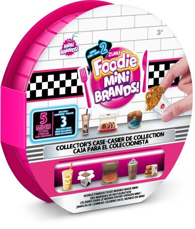 Zuru 5 Surprise Foodie Mini Brands Series Collectors Case 2-1Τμχ (77441) (0)