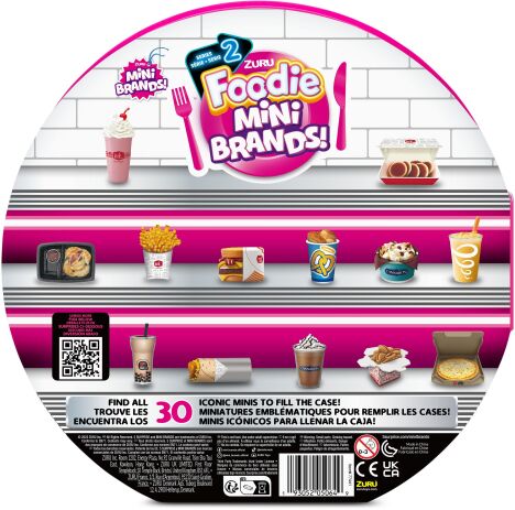 Zuru 5 Surprise Foodie Mini Brands Series Collectors Case 2-1Τμχ (77441) (4)