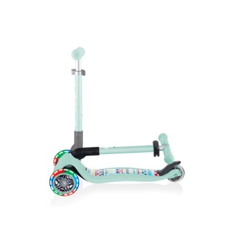 Globber Scooter Junior Foldable Fantasy Lights Tribal Mint (433-206) (4)
