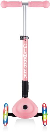 Globber Scooter Junior Foldable Fantasy Lights Flowers Pastel Pink (433-210) (1)