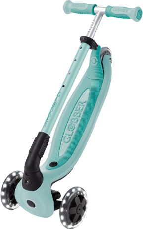 Globber Scooter Go.Up Baby Lights 360 Mint (844-206) (7)
