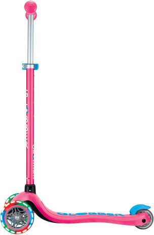 Globber Scooter Primo Plus Lights Fuchsia (442-610-4) (5)