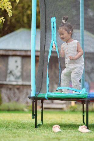 Plum Τραμπολίνο Με Δίχτυ Junior-Blue/Green (106201C82) (5)