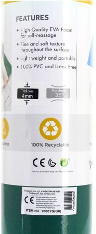 Sun Ta Στρώμα Γυμναστικής Yoga-Green (2000YG/4MM-GR) (5)