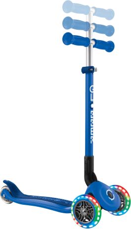 Globber Scooter Primo Foldable Lights Navy Blue (432-100-3) (6)