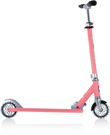 Globber Πατίνι Flow Element Foldable Lights-Coral Pink (721-177) (2)