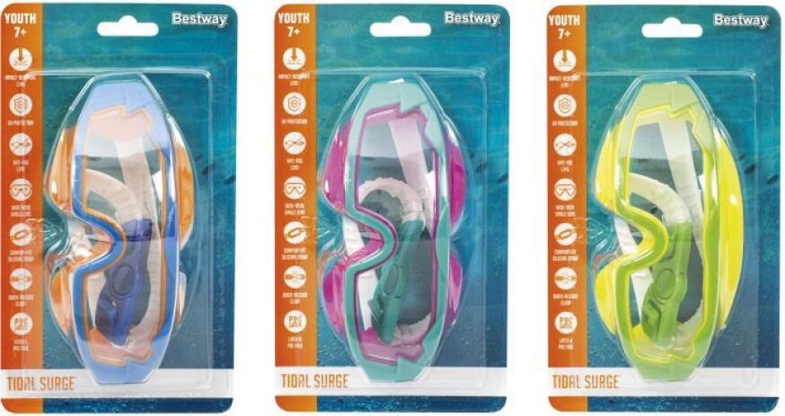 Bestway Γυαλιά Κολύμβησης-Tidal Surg-3 Σχέδια (21179) (2)