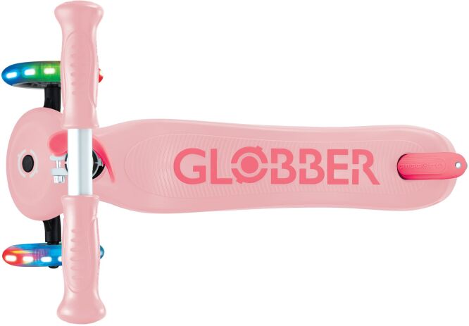 Globber Scooter Primo Plus Lights Pastel Pink (442-710-4) (2)