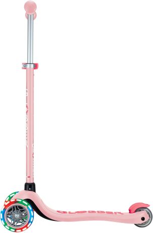 Globber Scooter Primo Plus Lights Pastel Pink (442-710-4) (3)