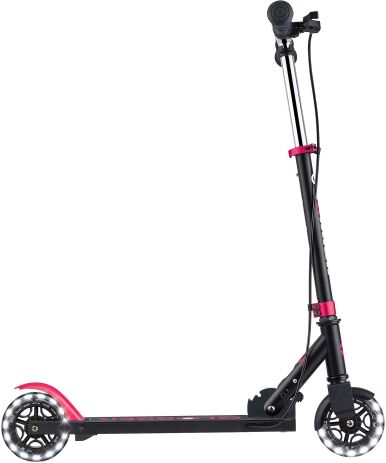 Globber Πατίνι Flow Element Junior Lights Black Pink (729-110) (1)