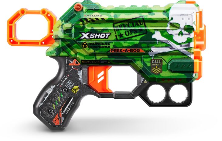 Zuru X-Shot Skins Menace 8 Darts-8 Σχέδια (36515) (5)