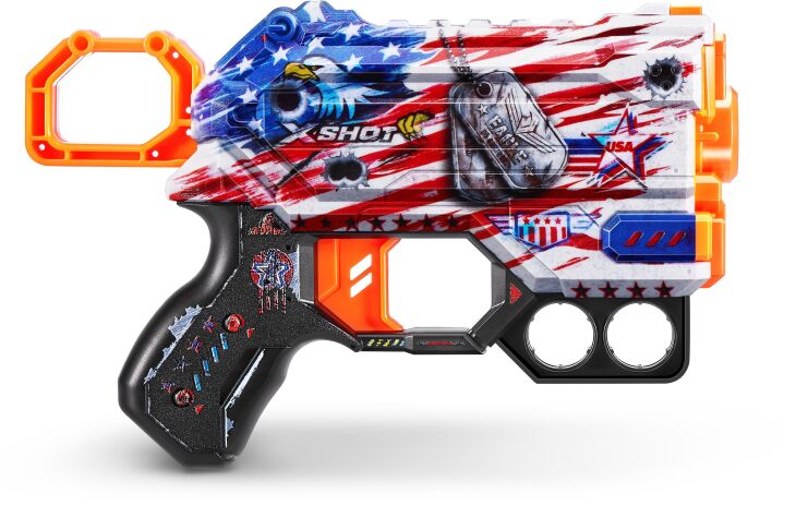 Zuru X-Shot Skins Menace 8 Darts-8 Σχέδια (36515) (6)