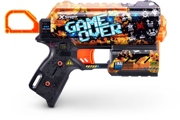 Zuru X-Shot Skins Flux 8 Darts-6 Σχέδια (36516) (6)