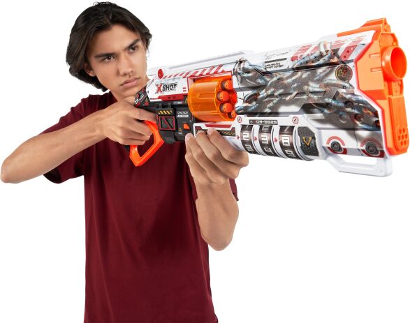 Zuru X-Shot Skins Lock Blaster 16 Darts (36606) (4)