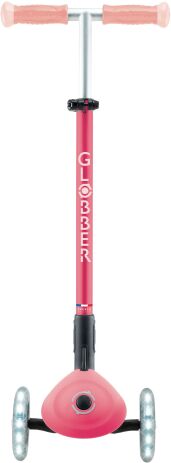 Globber Scooter Elite Glow Lights Coral Pink (839-110) (5)