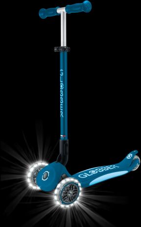 Globber Scooter Elite Lights V2 Petrol Blue (439-601-3) (8)