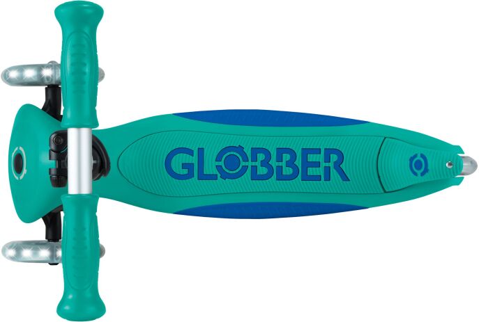 Globber Scooter Elite Lights V2 Emerald Green (439-607-3) (1)