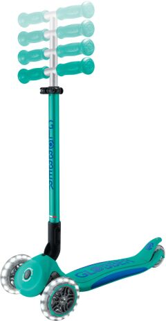 Globber Scooter Elite Lights V2 Emerald Green (439-607-3) (4)