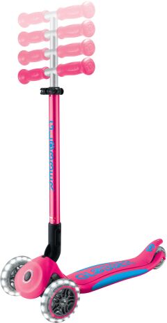 Globber Scooter Elite Lights V2 Fuchsia (439-610-3) (4)