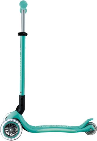 Globber Scooter Elite Lights V2 Dark Mint (439-706-3) (2)